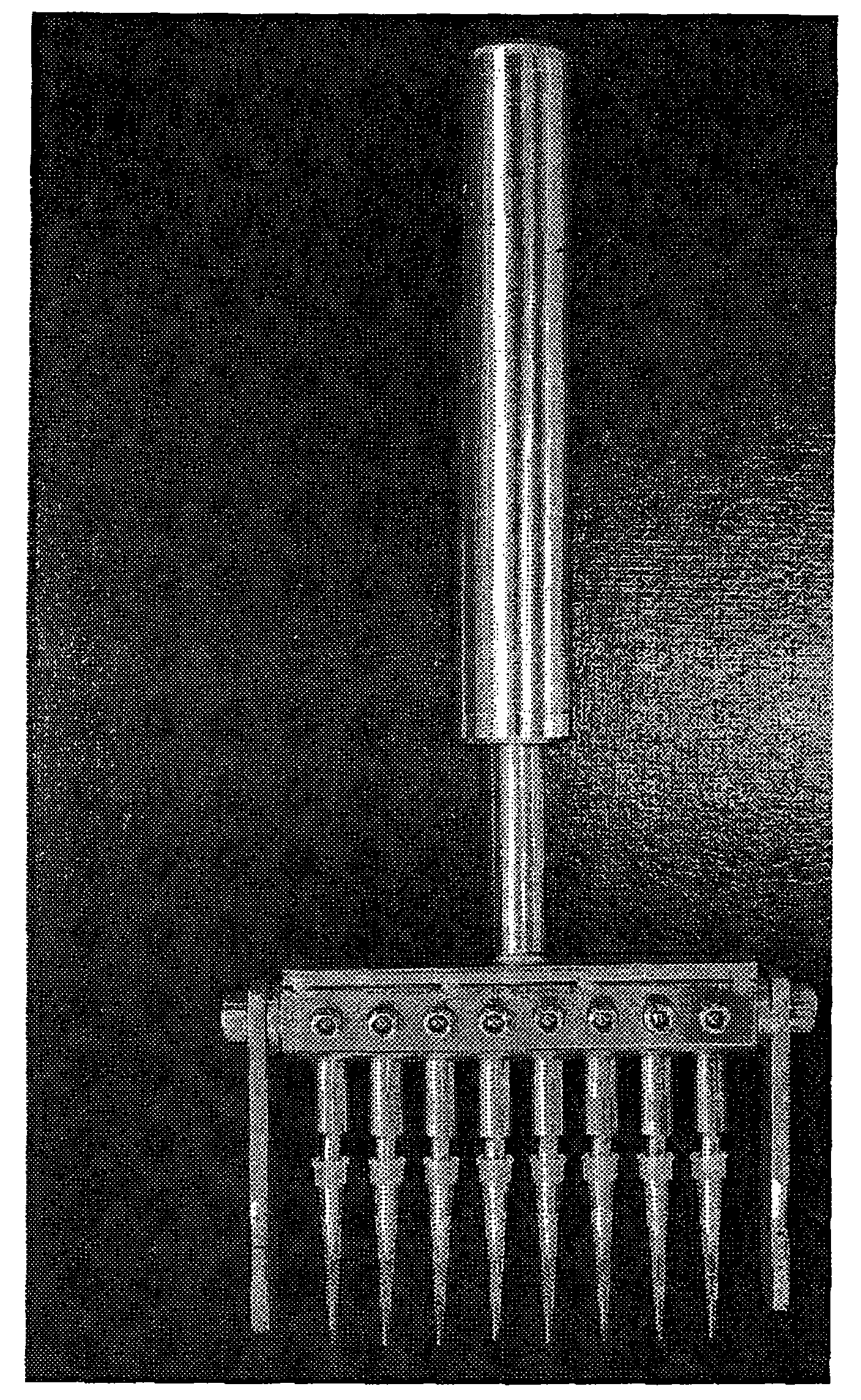 Mechanical damaging device for cell damage processing