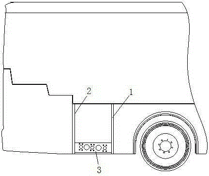 Integration driving motor bracket