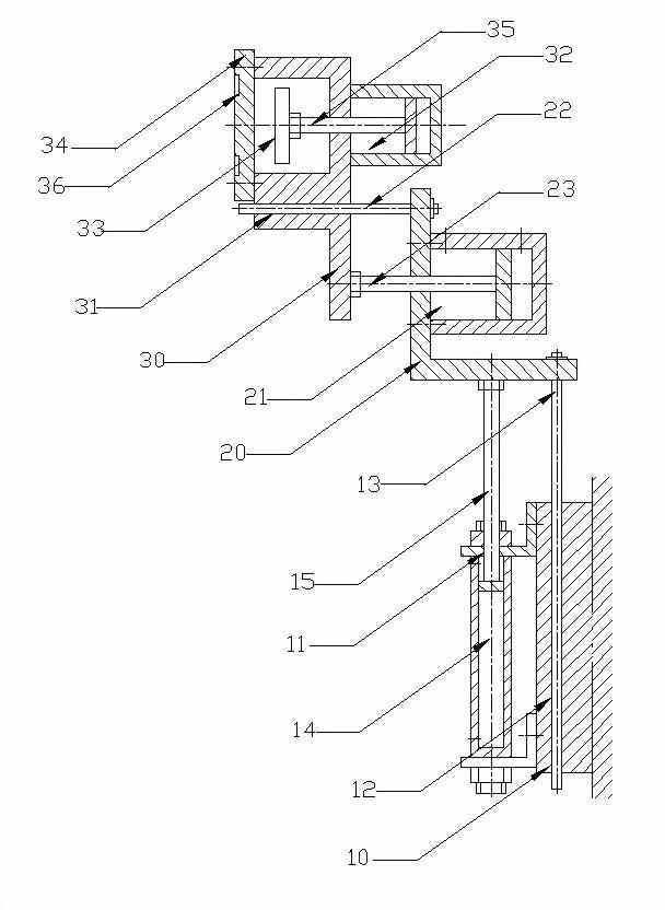 Auxiliary manipulator for injection machine