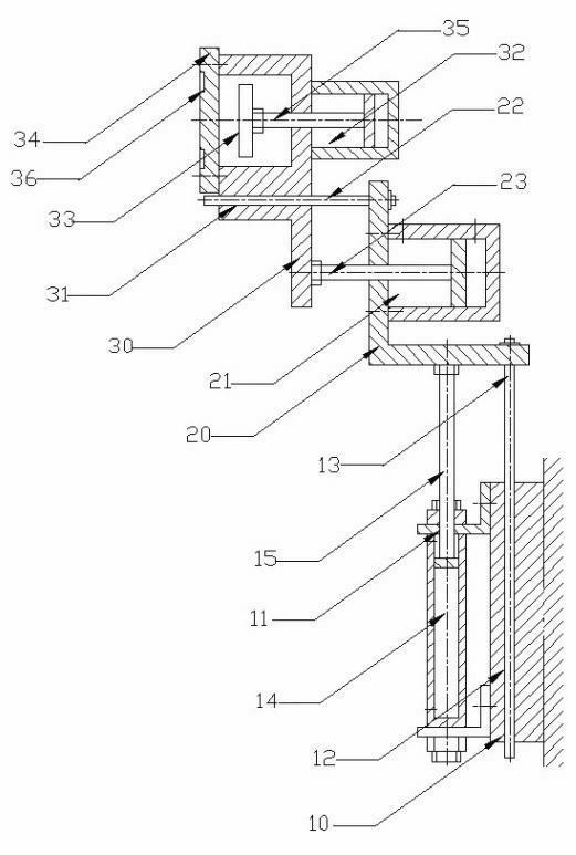 Auxiliary manipulator for injection machine