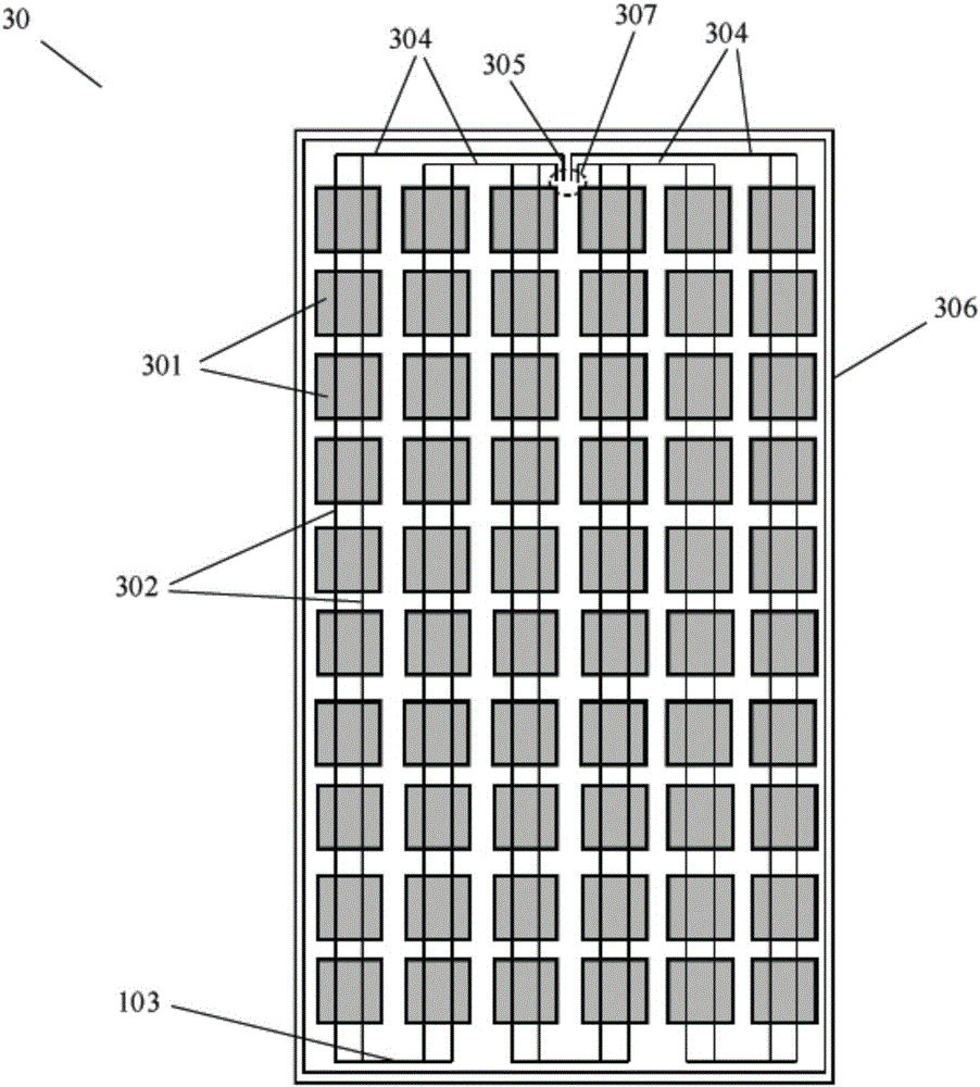 Plant and system for the automatic horizontal assembly of photovoltaic panels with front-back connection of the cells and pre-fixing