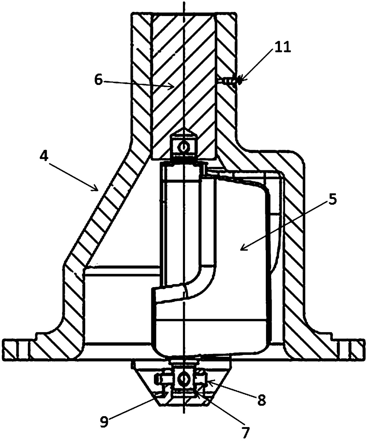 Blade locking device applied to wind electricity typhoon unit