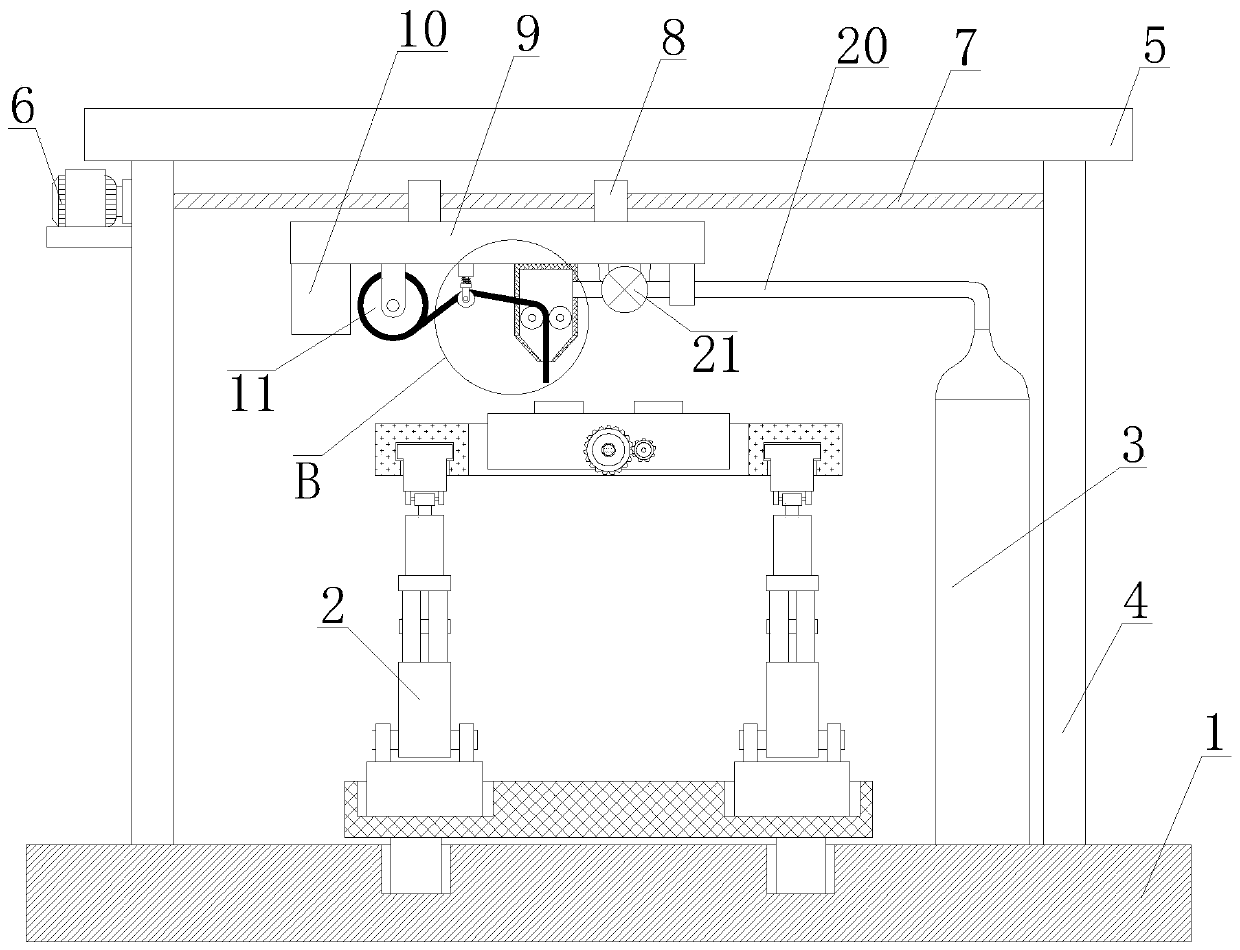 Novel efficient mold repairing device