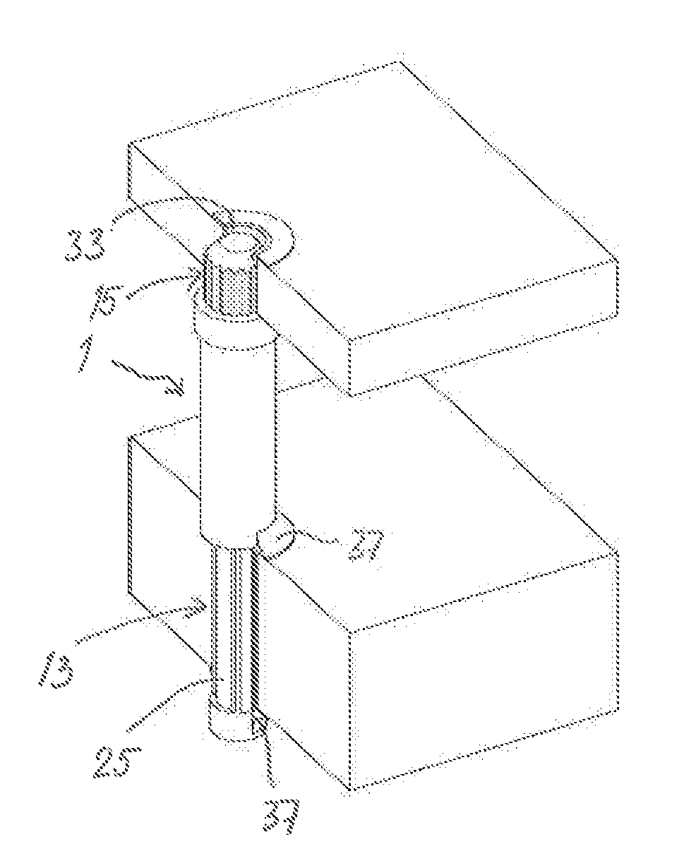 A connection pin, a converter assembly and a method for manufacturing a connection pin