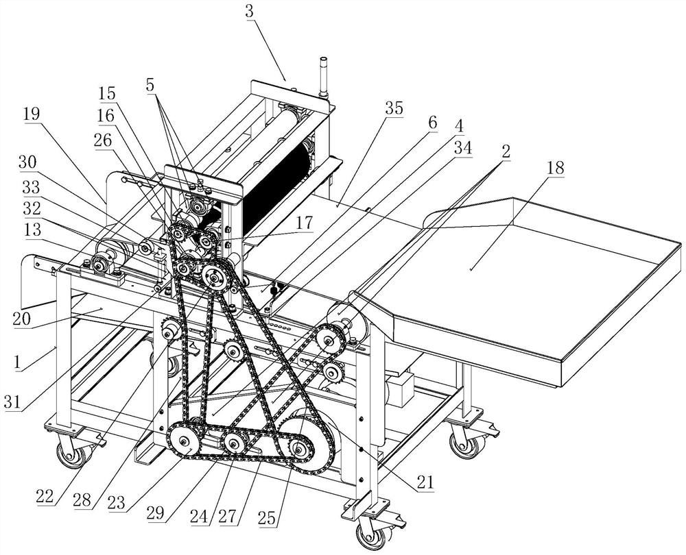 Self-adaptive squid pattern cutting device