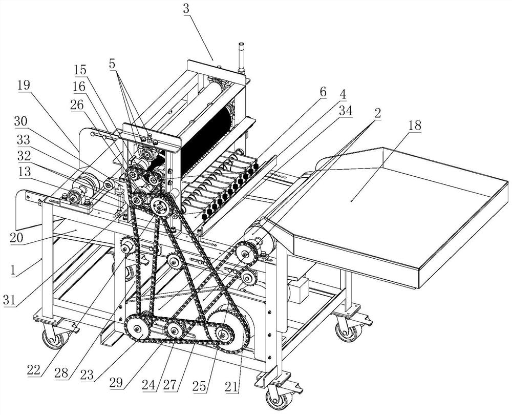 Self-adaptive squid pattern cutting device