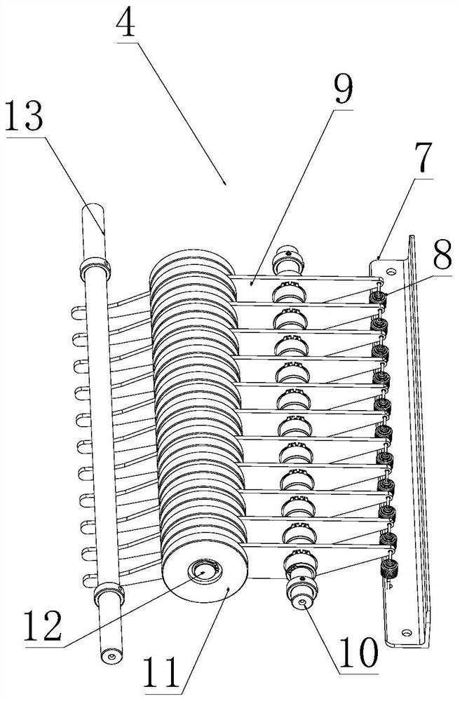 Self-adaptive squid pattern cutting device