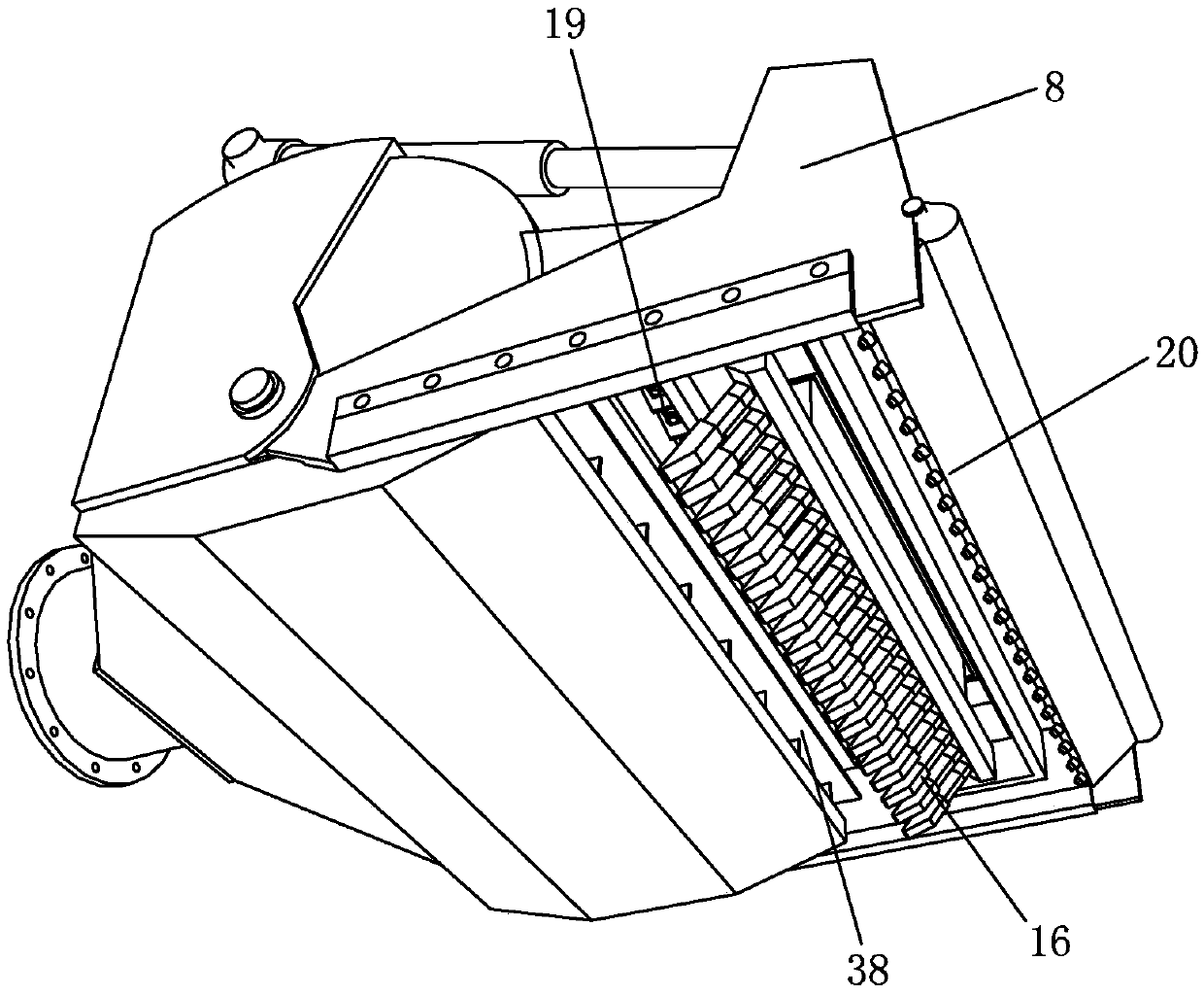 Self-propulsion trailing suction hopper dredger