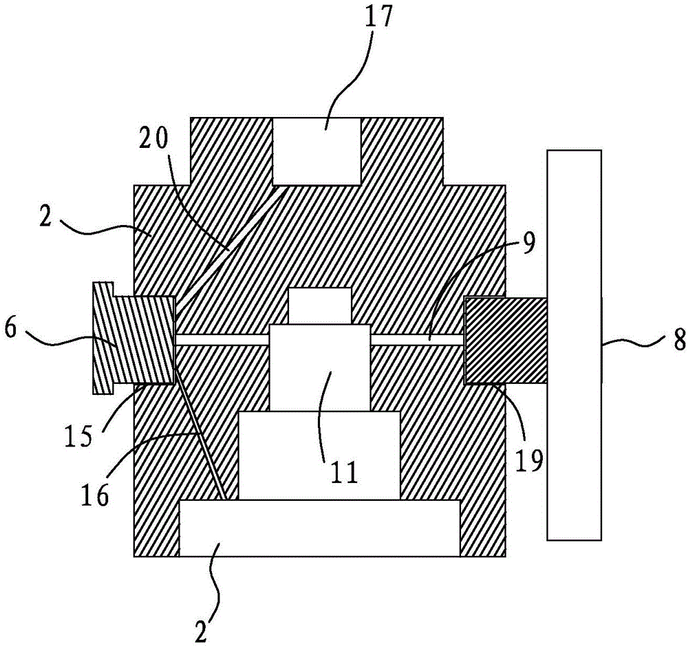 Gas pressure reducing valve