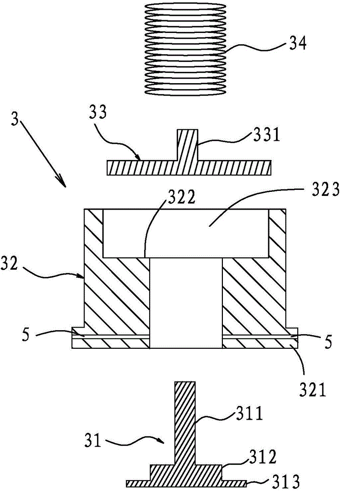 Gas pressure reducing valve