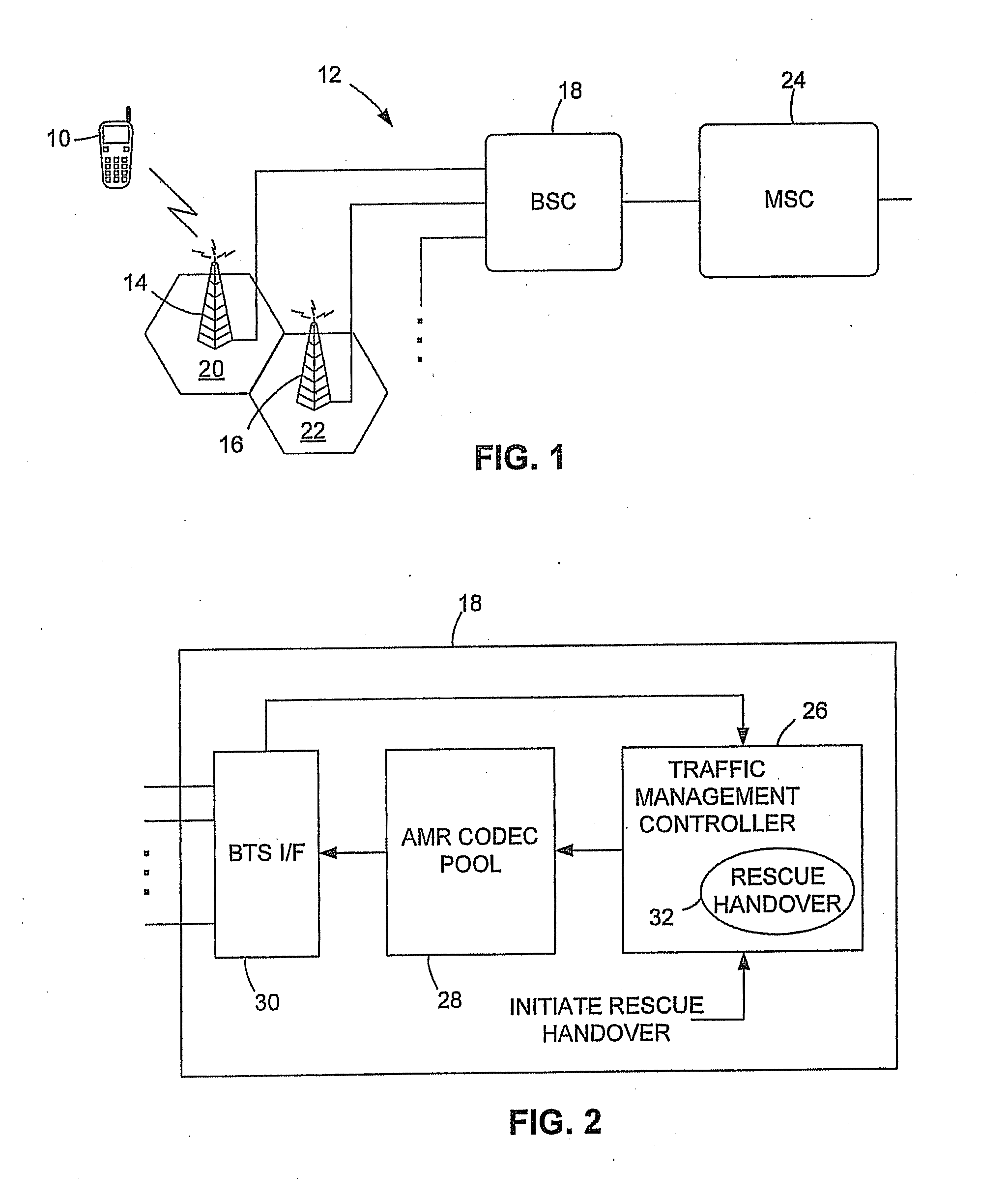 GSM Rescue Handover Utilizing Adaptive Multirate Half-Rate