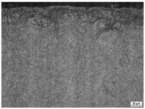 Low-pressure vacuum carburizing heat treatment method for 16Cr3NiWMoVNbE