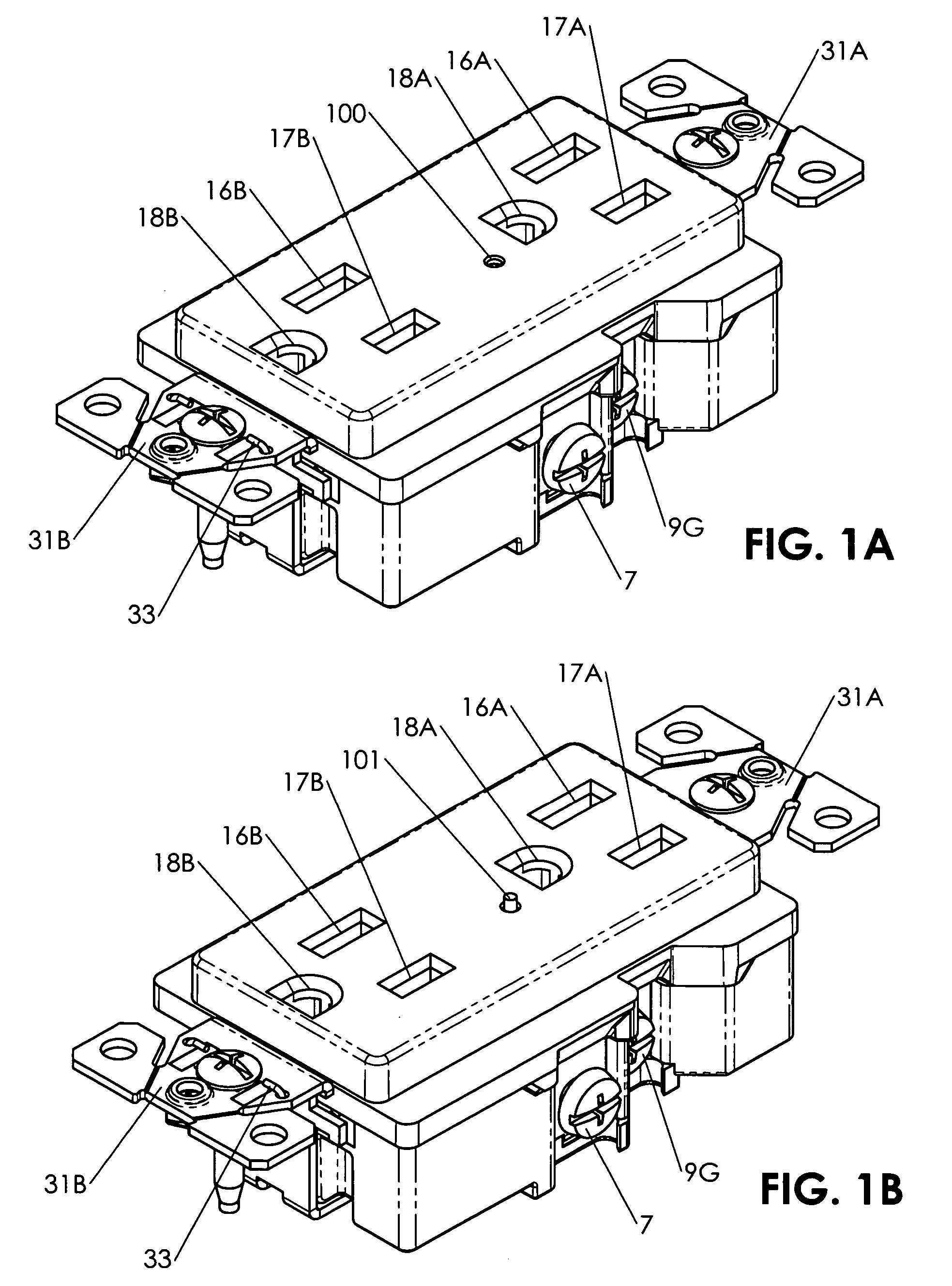 One-shot heat sensing electrical receptacle