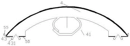 Anti-corrosion cable equipped with thermal-insulating protection cover and assembling and mounting method for anti-corrosion cable