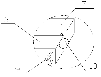 Automatic pier head equipment of automobile hollow lifting hooks