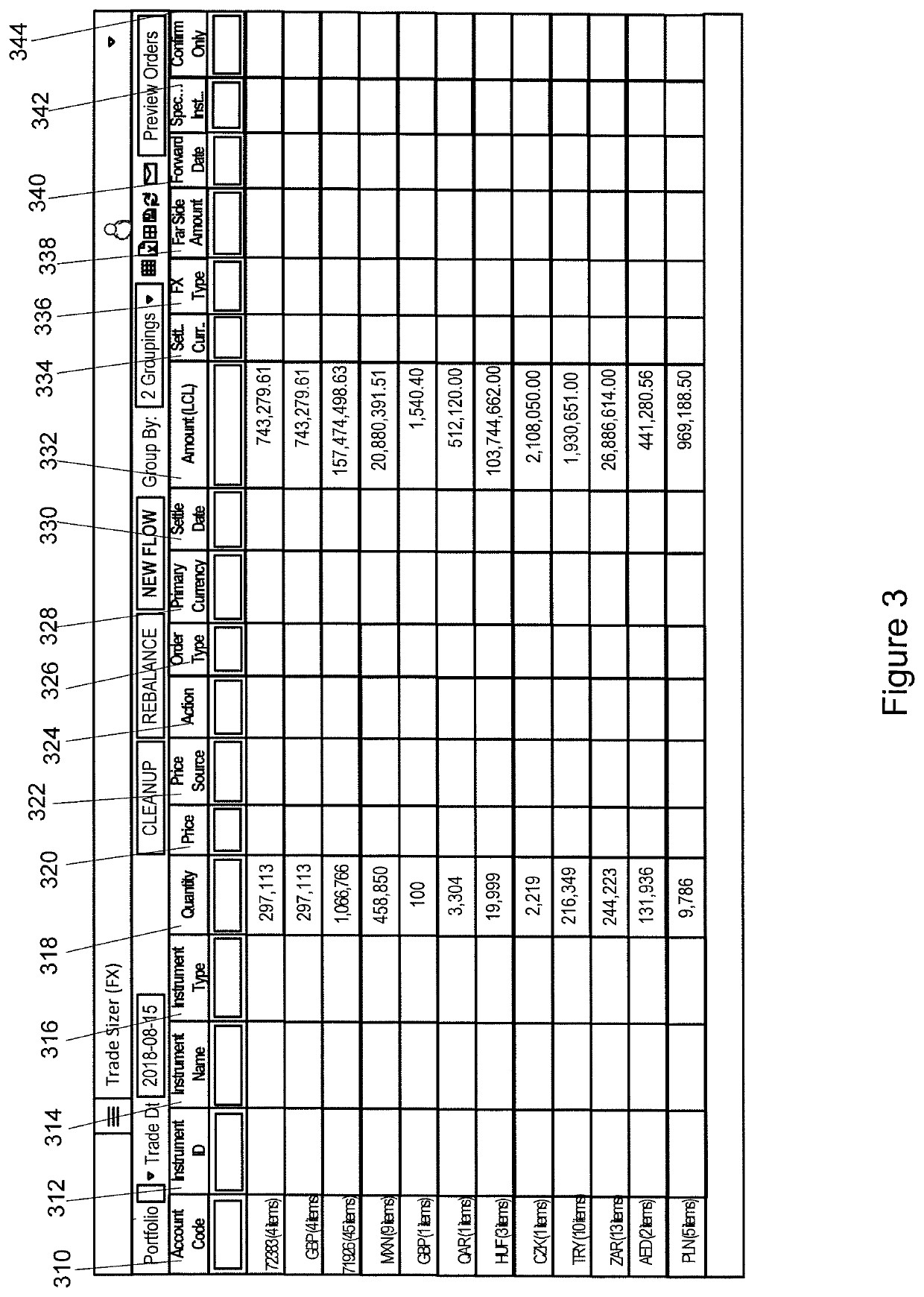 Method and system for implementing a cash management tool