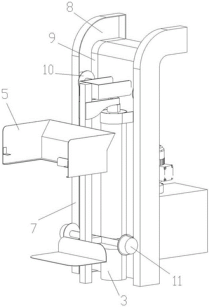 Garbage dumping mechanism