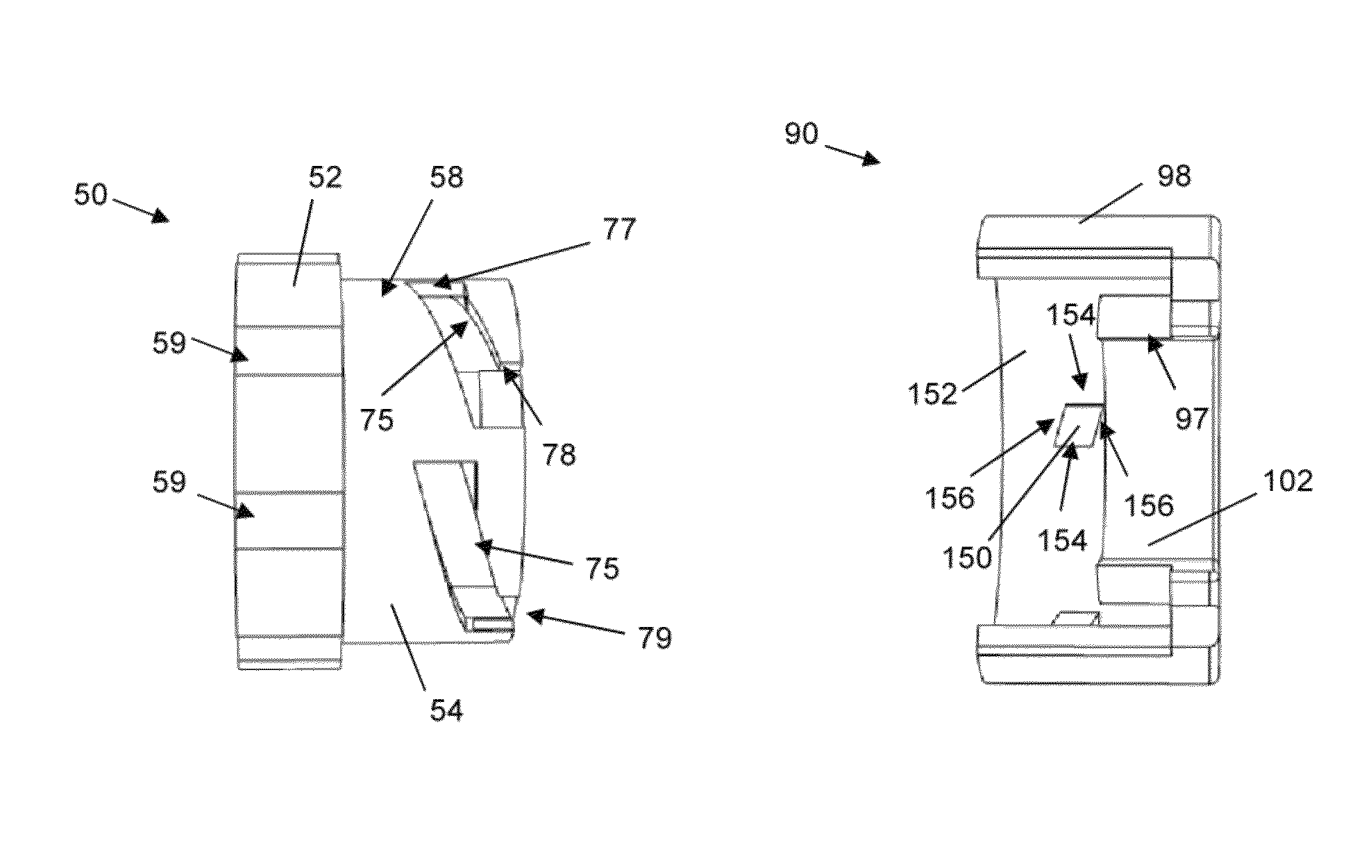 Cross platform grip ring release device and method