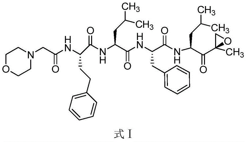 Purifying method for carfilzomib