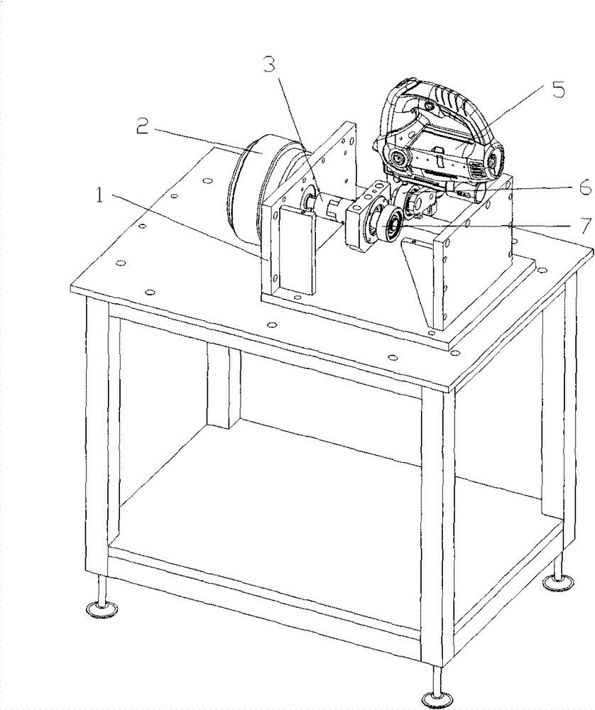 Coping saw load testing device