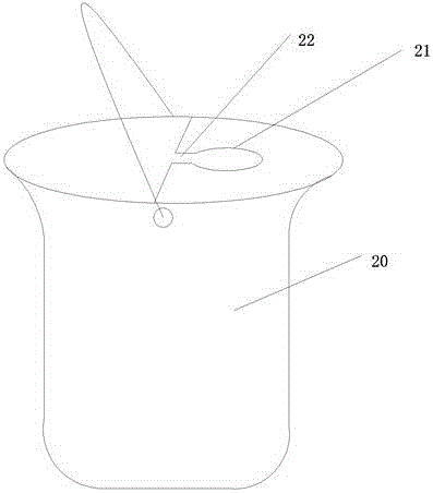 Pollen collecting device