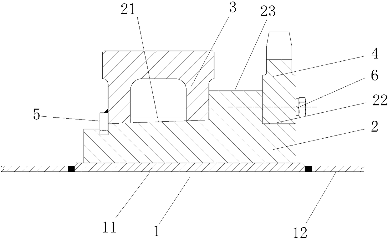 A new rolling ring assembly structure suitable for old drum equipment