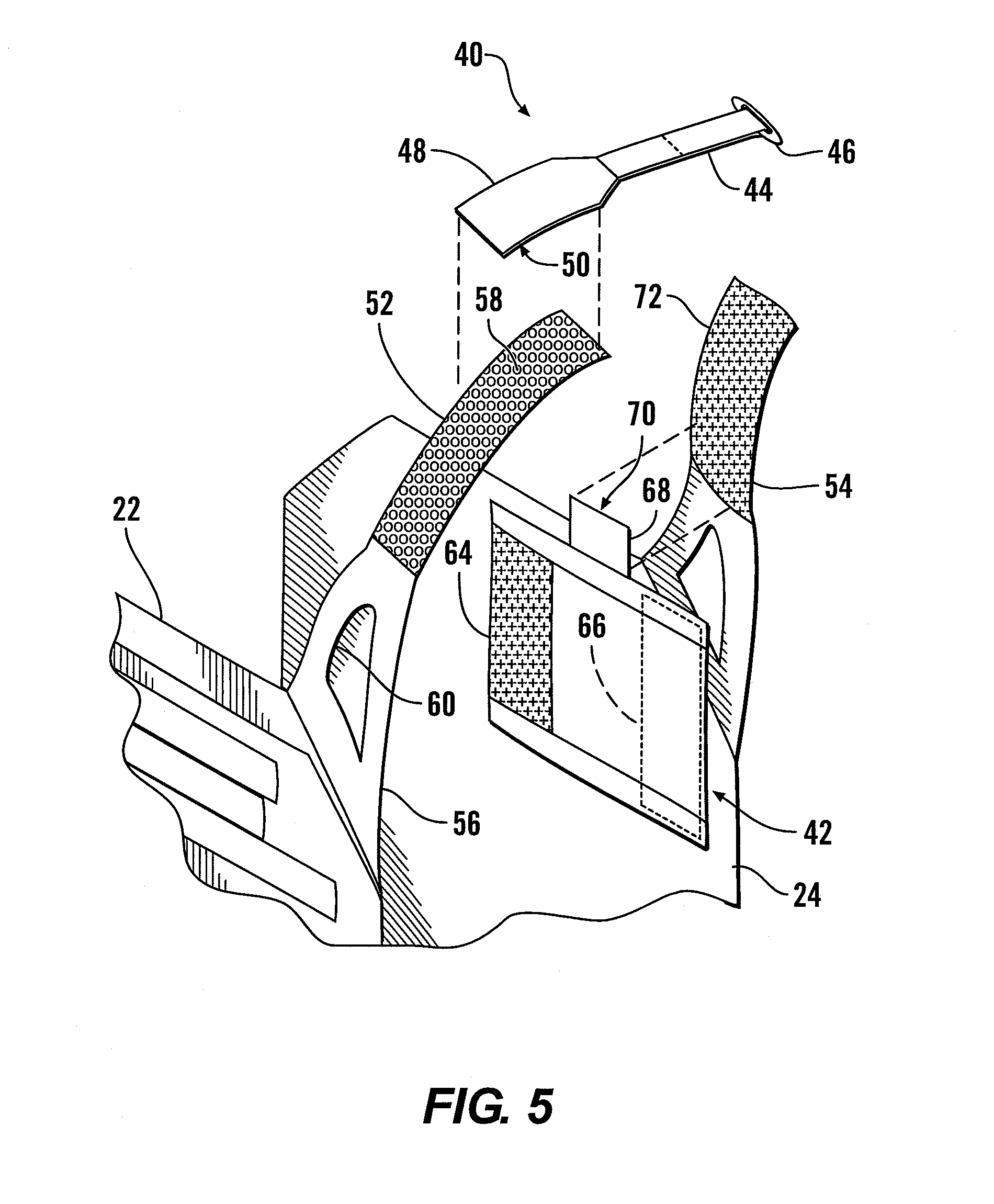 Hook and Loop Fastener Doffing System