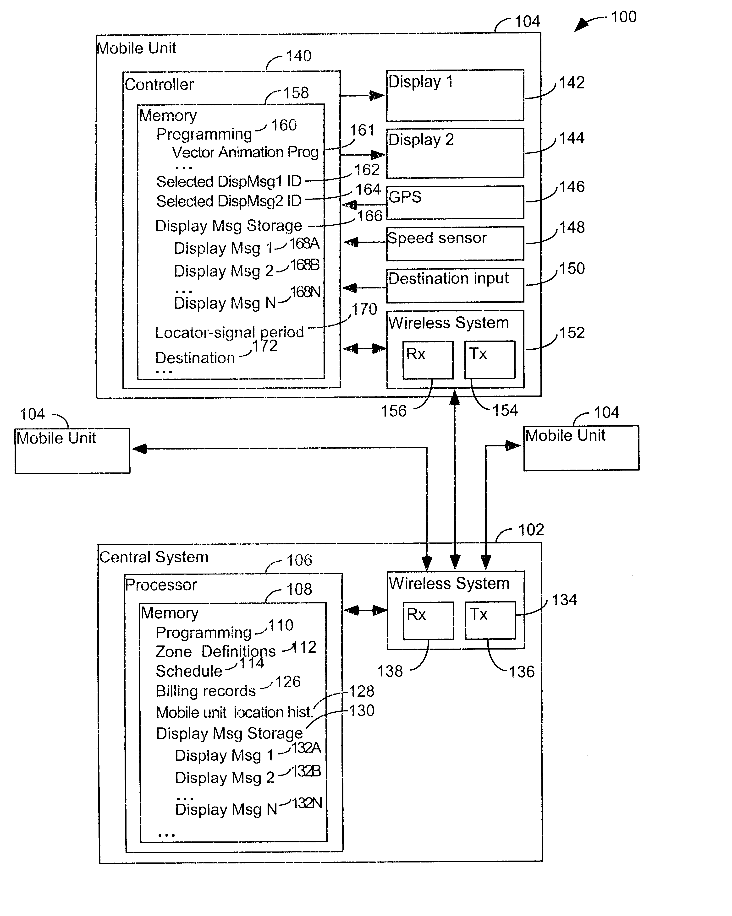 Apparatuses, methods, and computer programs for displaying information on vehicles