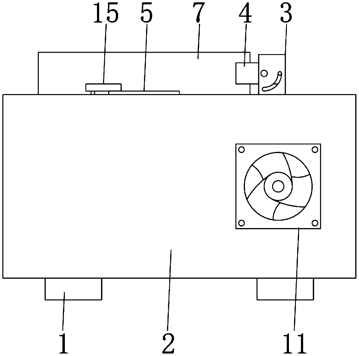 Vacuum heating bench