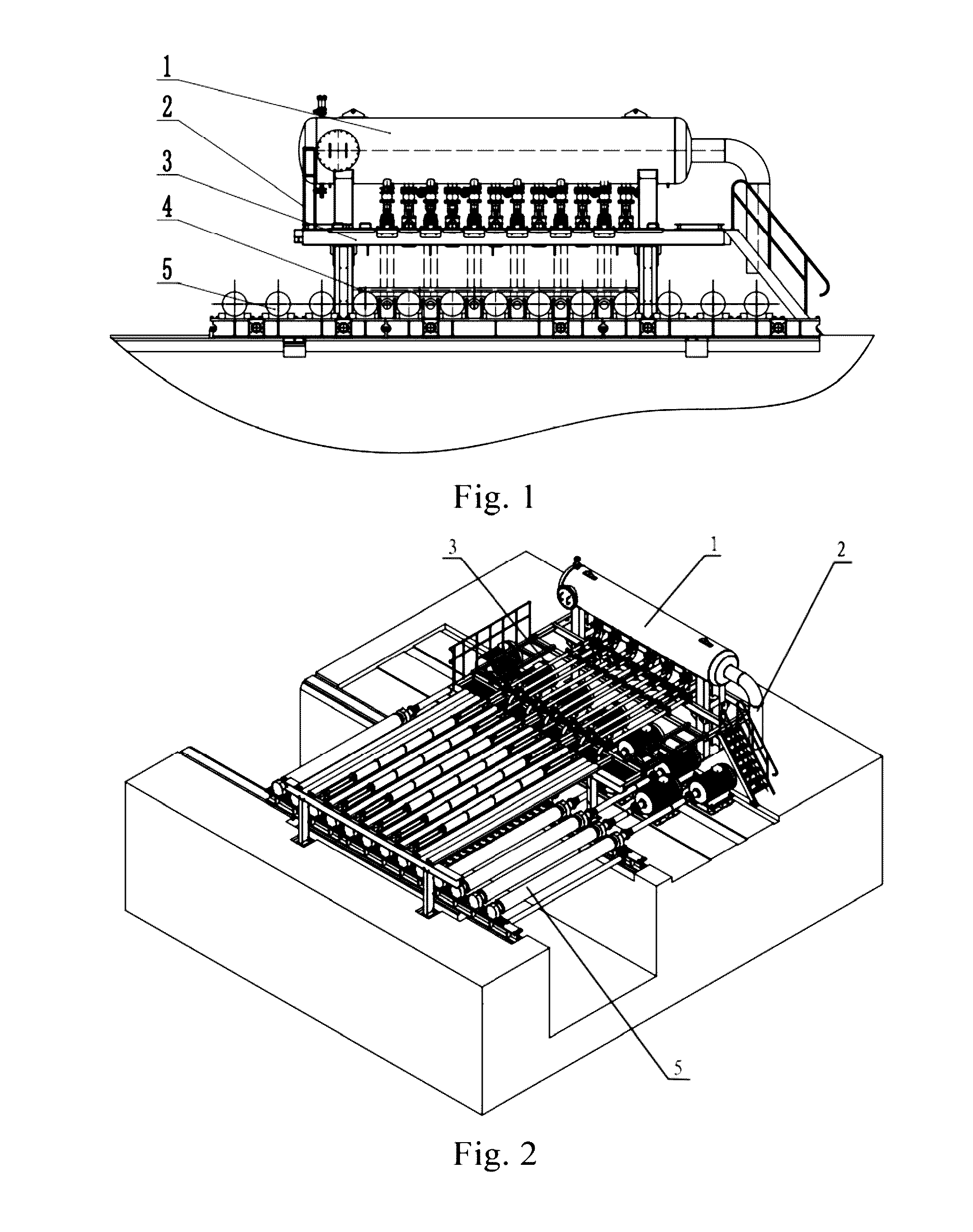 Cooling method and on-line cooling system for controlled rolling with inter-pass cooling process