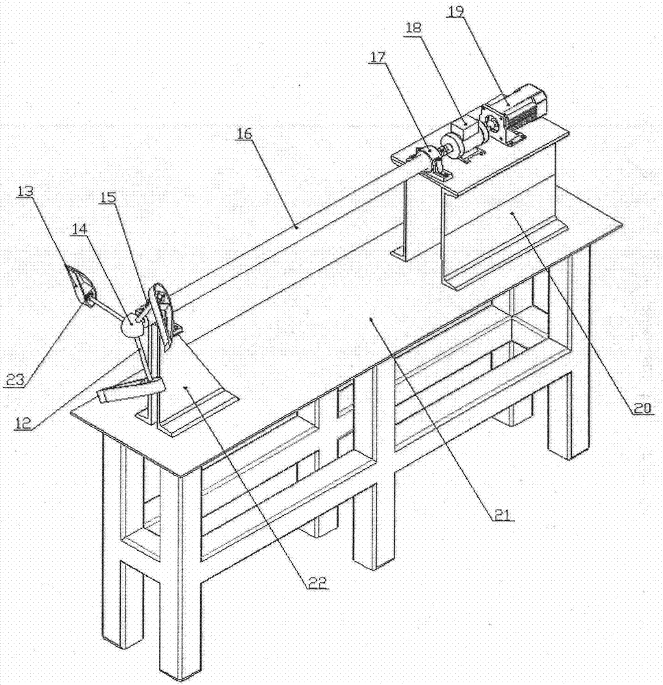 Ice wind tunnel experiment system and method for horizontal axis wind turbine using natural low temperature airflow