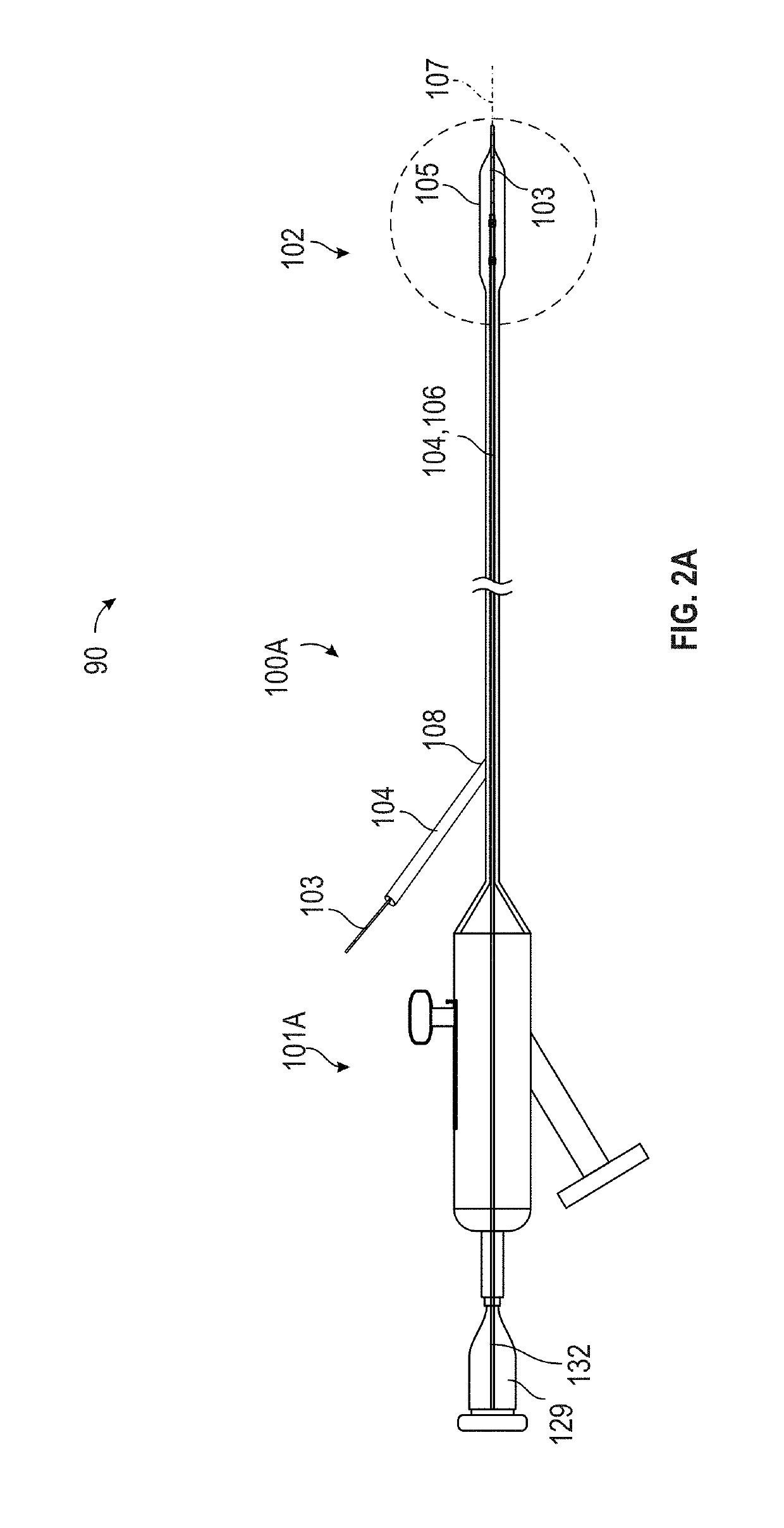 Shock wave balloon catheter with insertable electrodes