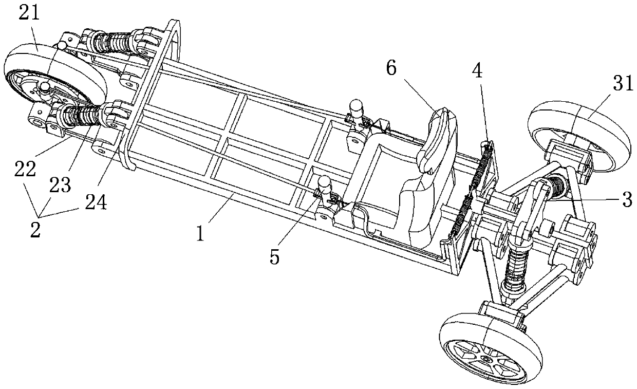 Manual motor tricycle