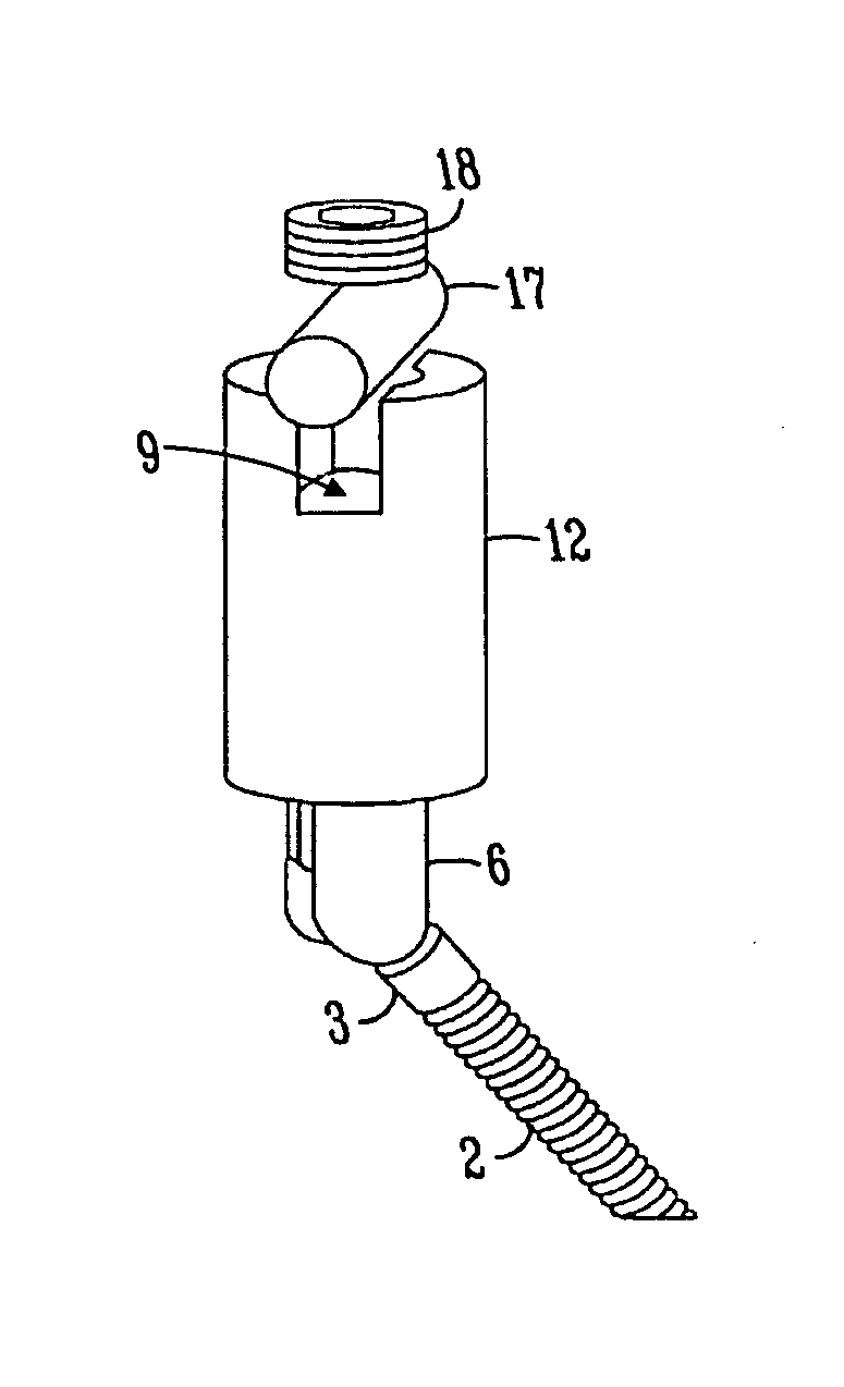 Pedicle screw with vertical adjustment