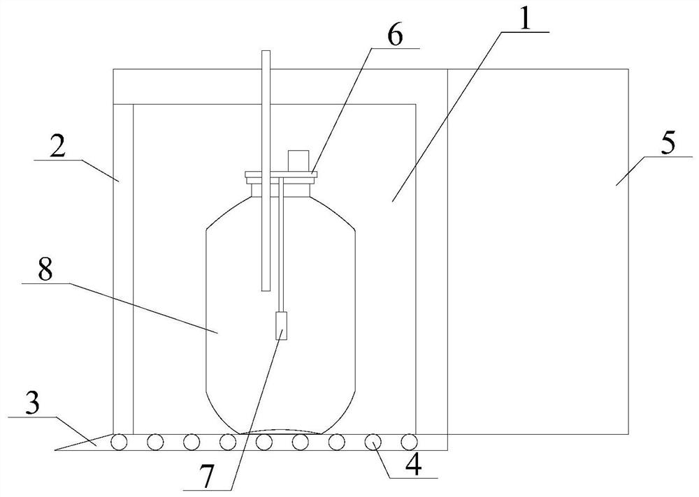 Comparison method and comparison system for aging of different wine storage containers