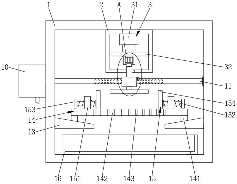 Deburring device for new material production