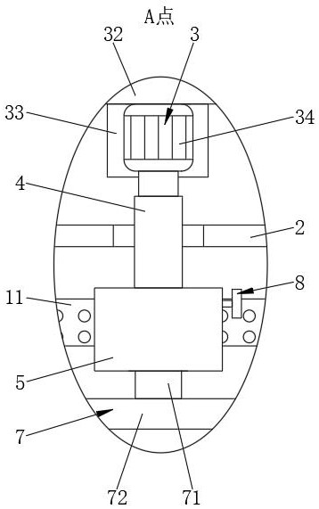 Deburring device for new material production