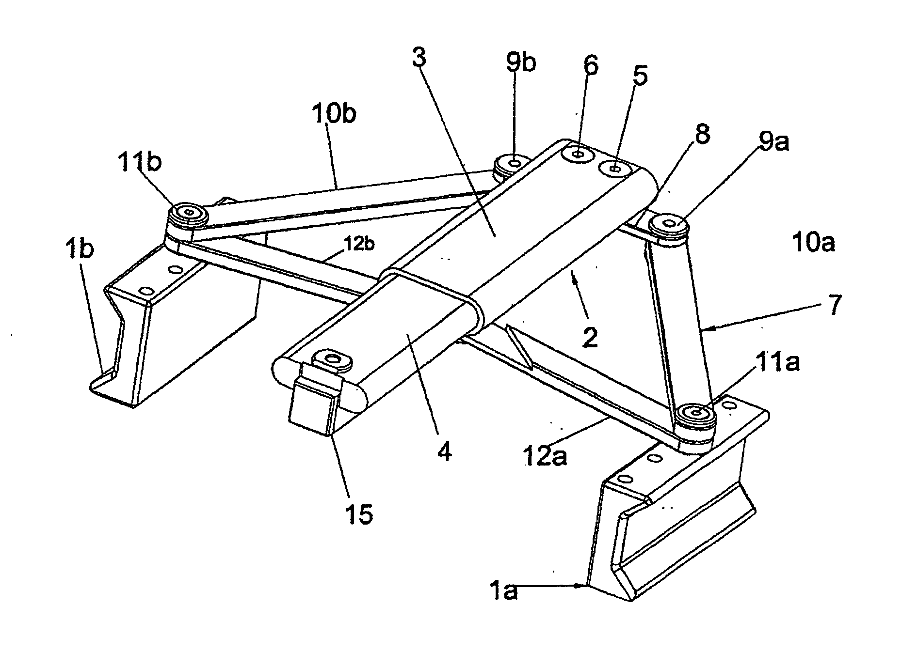 Sternum retractor device