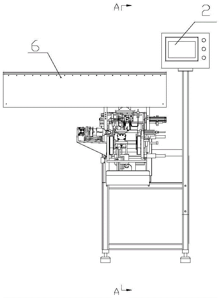 A toothbrush tufting machine manipulator