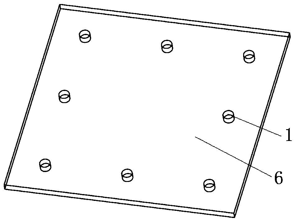 Column planting welding tool for LCCC apparatus and method of planting columns to LCCC apparatus