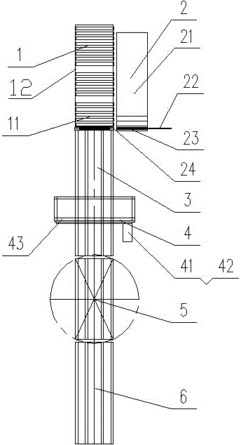 Winding packaging system for large gypsum board production line