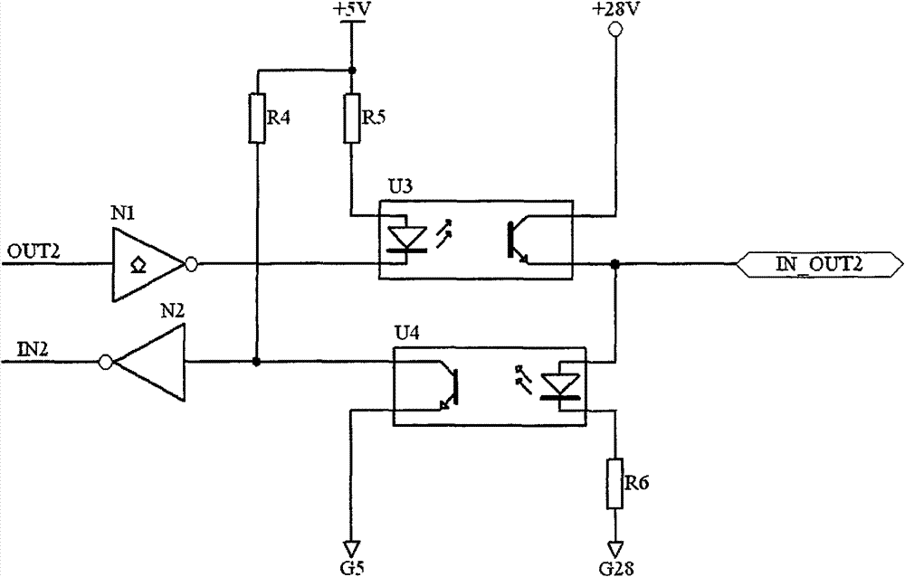 Bilateral input/output port circuit