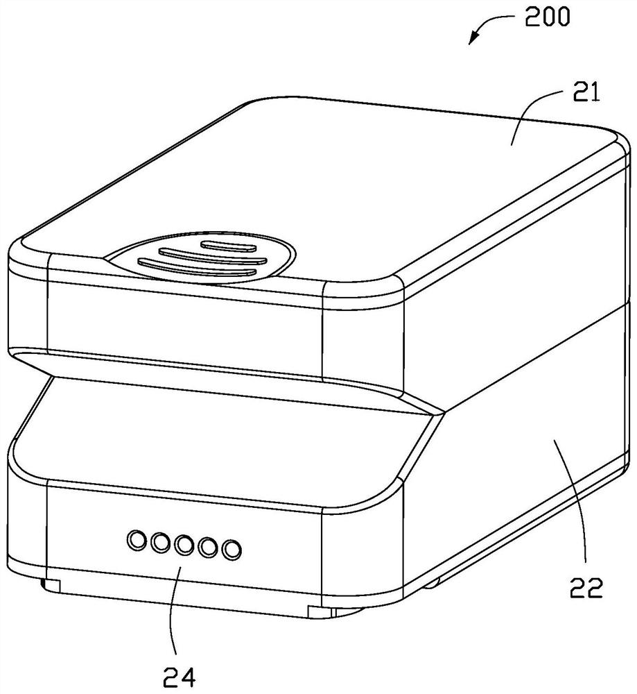 Physiological parameter monitoring device and medical equipment with physiological parameter monitoring device