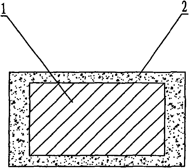 Orthopaedic metal implant loaded with slow release antibiotic and preparation method thereof