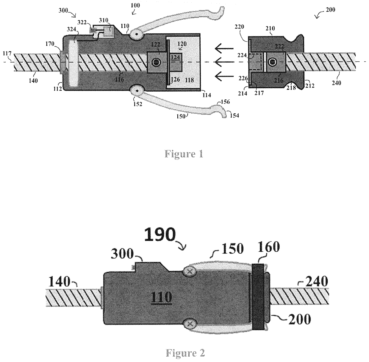 Breakaway electrical connector system