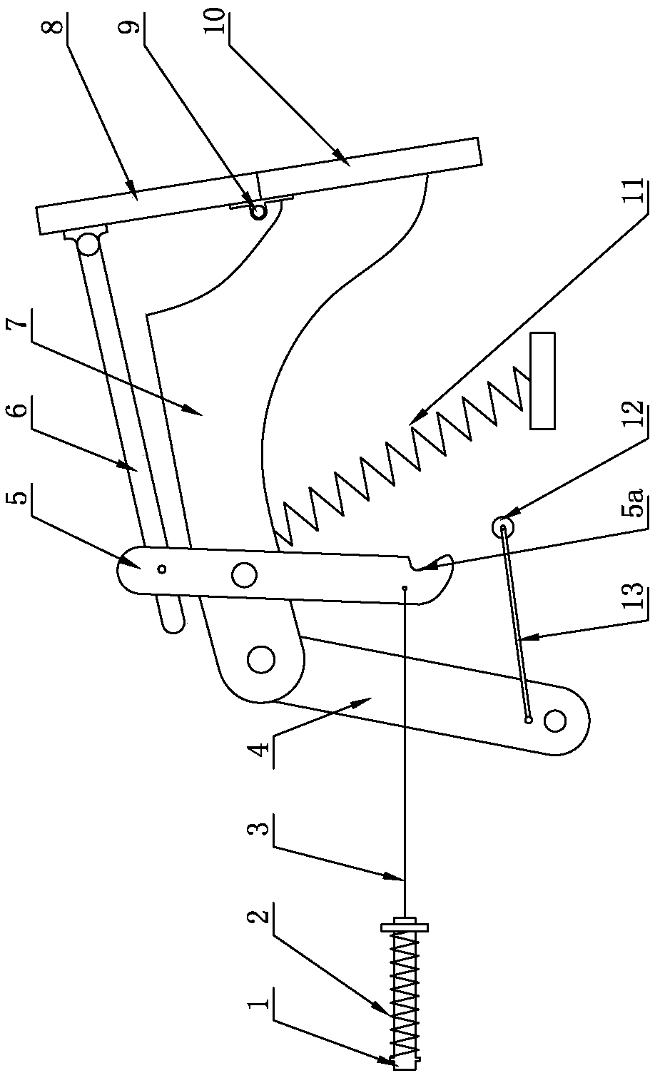 Brake-accelerator integrated safety control device