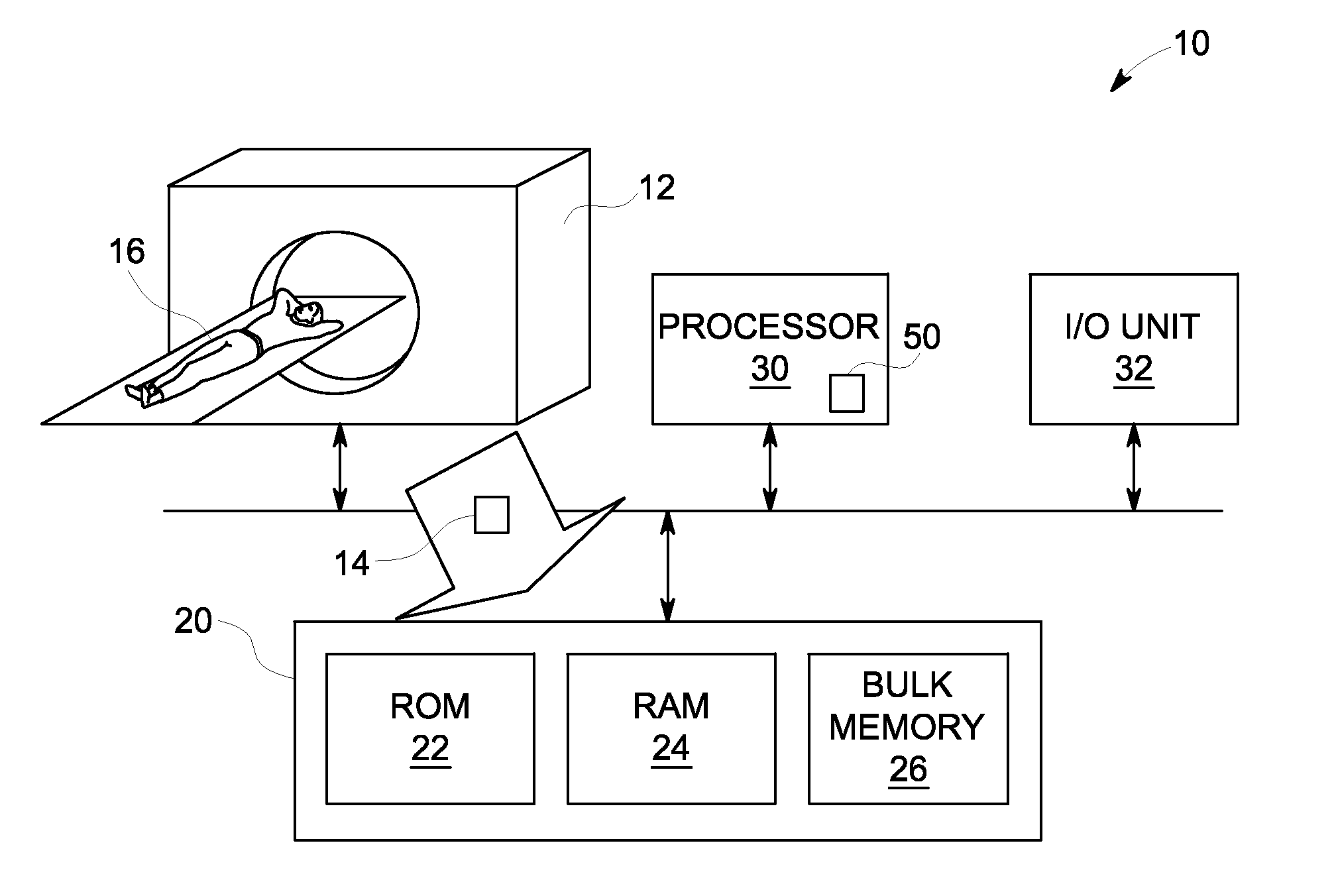 Method and apparatus for motion correcting medical images