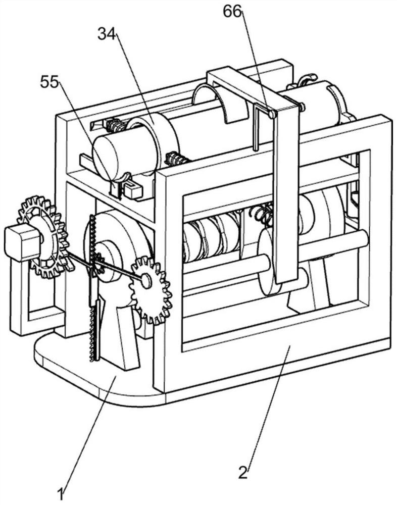 Bamboo joint pipe processing device with adjustable bamboo joint processing density