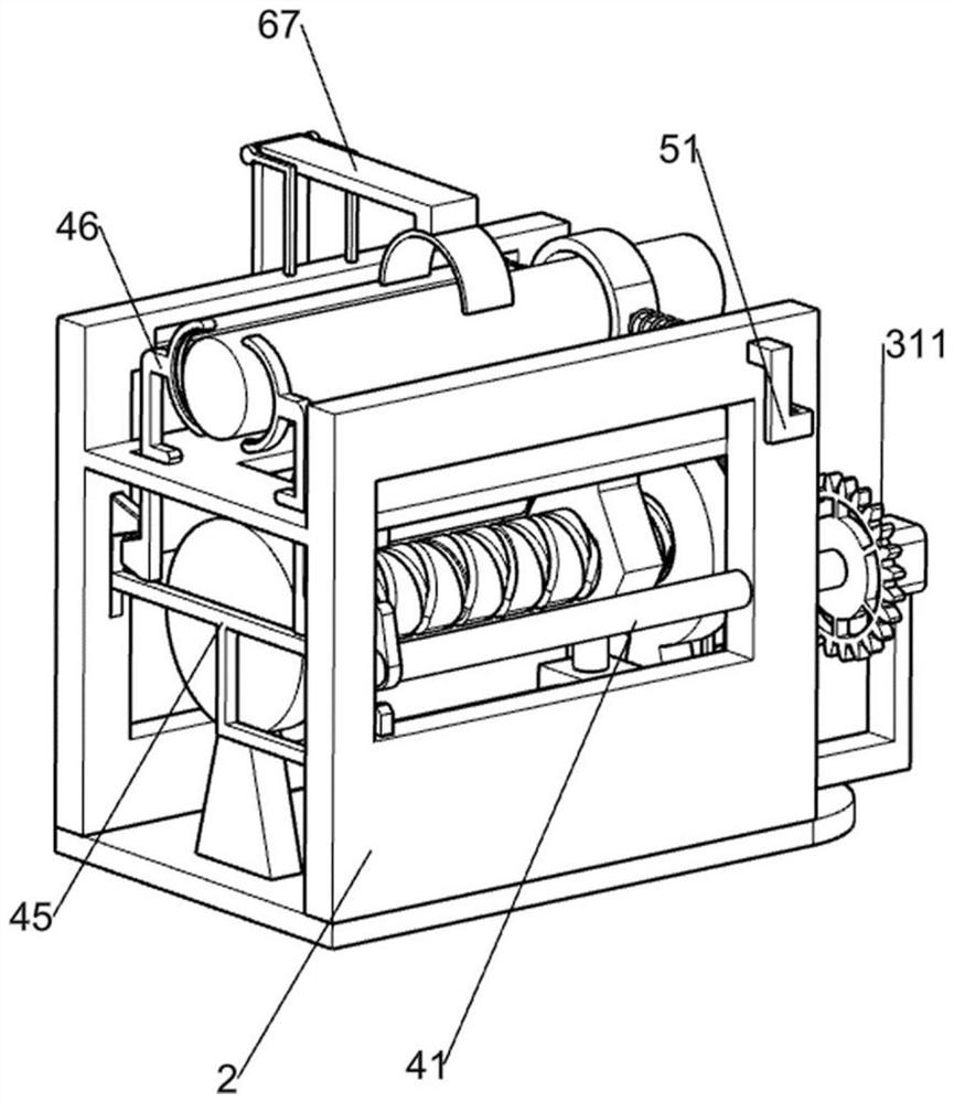 Bamboo joint pipe processing device with adjustable bamboo joint processing density