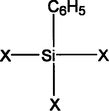 Branched benzene siliconic oil and preparation method thereof